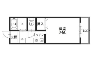 フローラ六甲の物件間取画像